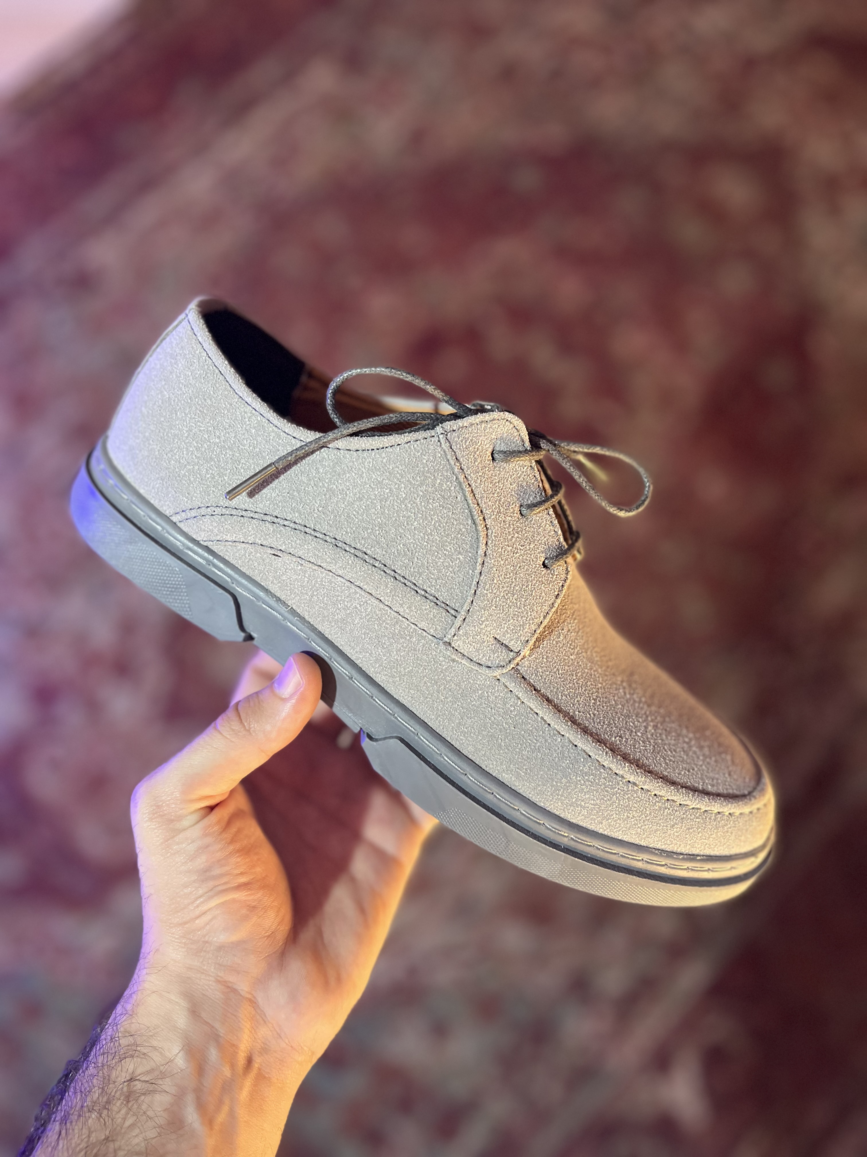 Chaussures derby daim
