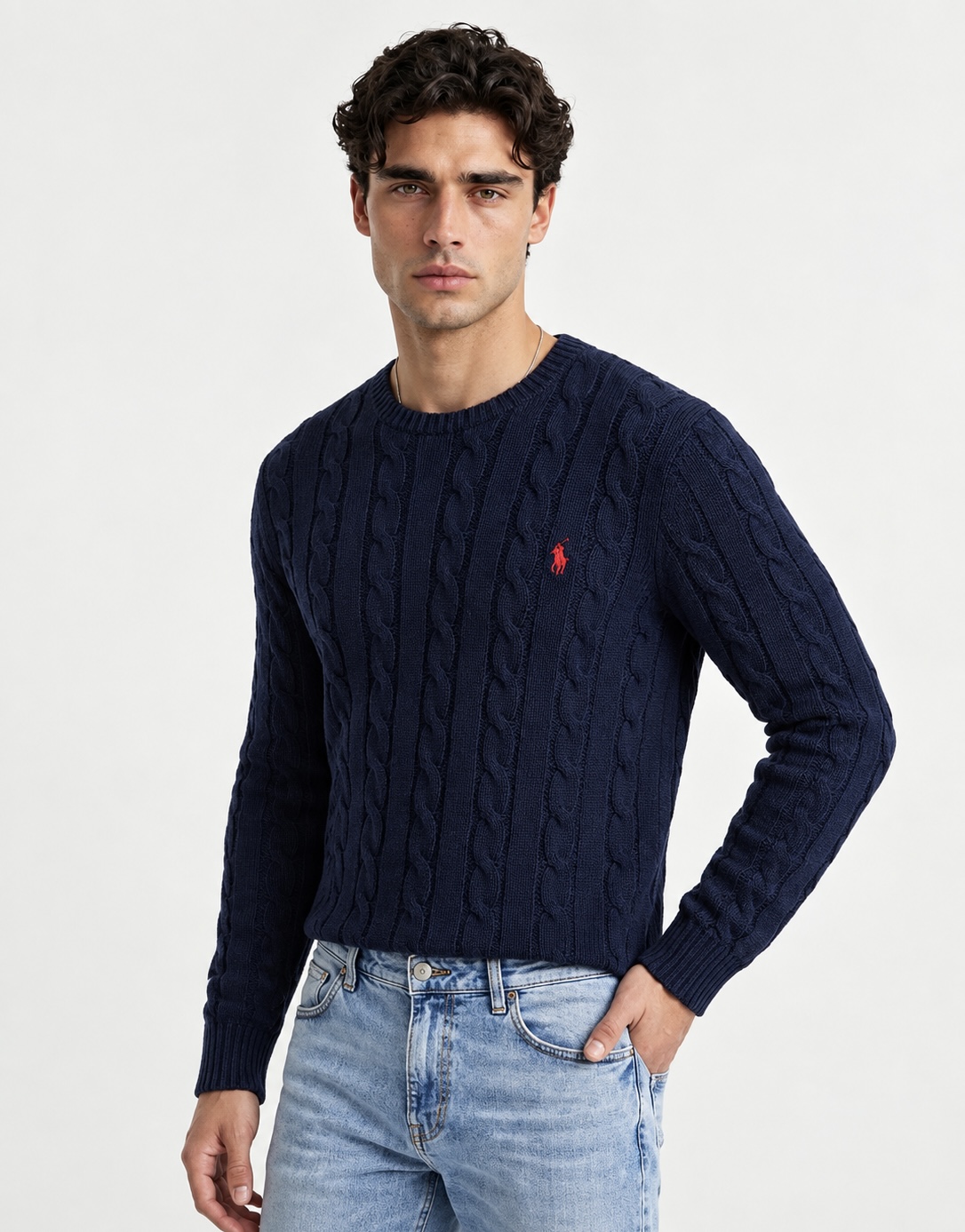 Pull Ralph Lauren 🐎 colle rand