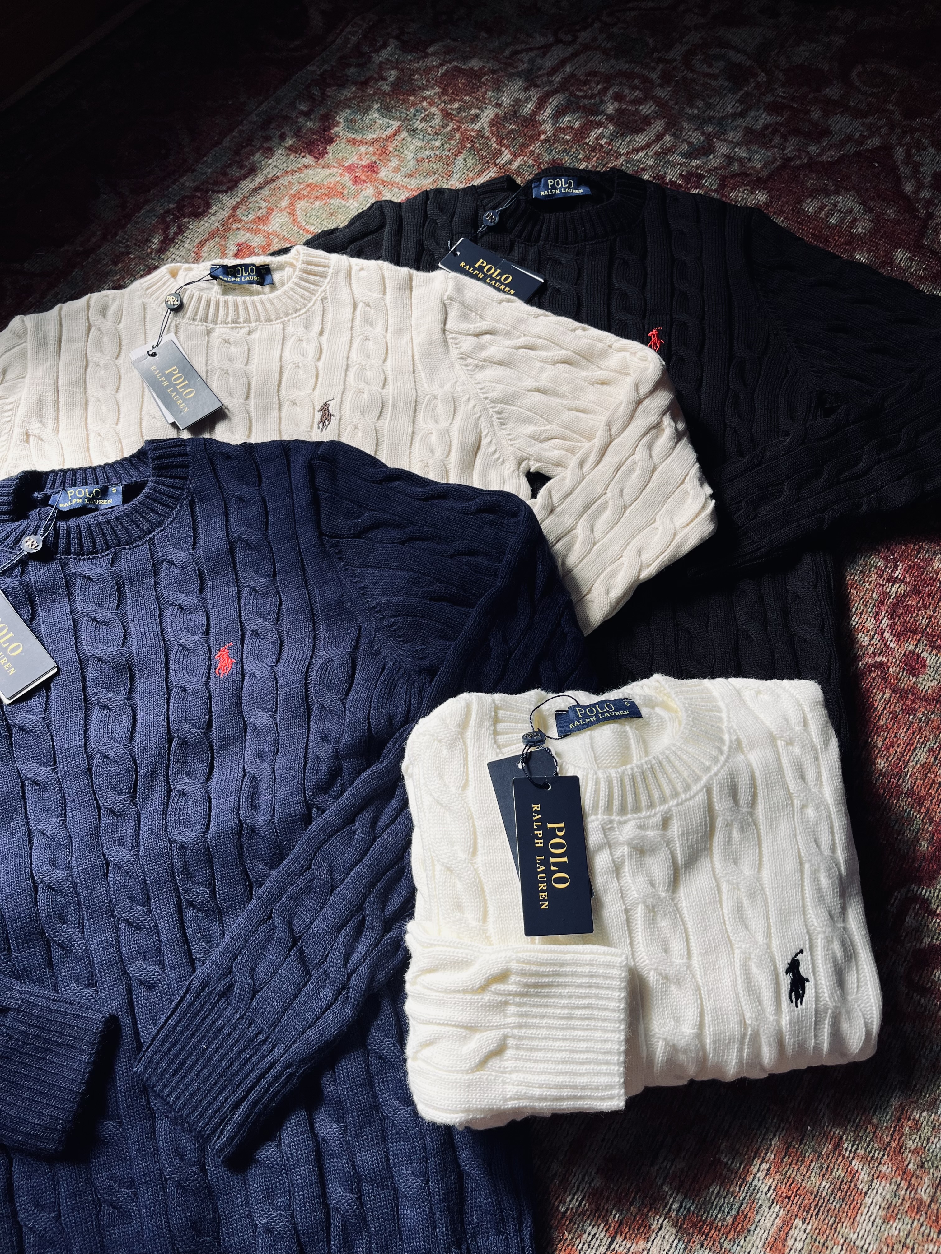 Pull Ralph Lauren 🐎 colle rand